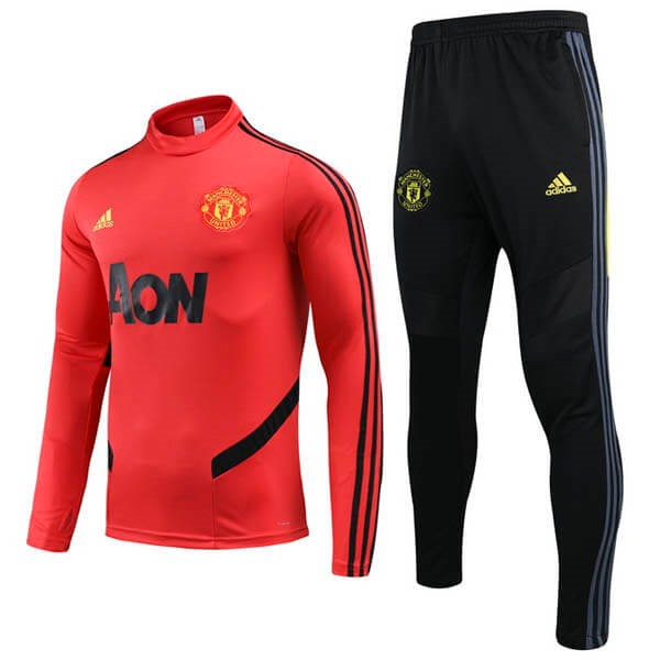 Chandal Manchester United 2020-21 Rojo Negro Amarillo